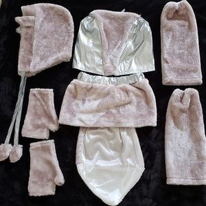 Faux Fur Cat or Wolf Costume EDC, Halloween